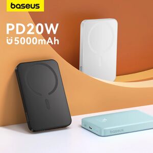 Baseus 5000 mah batterie externe sans fil magnétique 20 W Charge rapide chargeur Portable Ultra