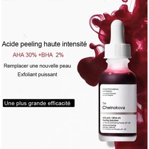 Aucun Acide salicVAC ordinaire, 2% acide colique nominé, acide AHA 30%, 30ml, exfoliant pour le visage, brosse exfoliante