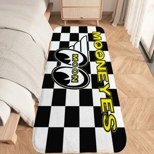 Aucun Mooneyes-Polymères de sol personnalisés pour couloir, tapis de chambre à coucher, entrée de maison, articles de décoration, salle de bain