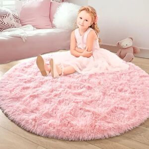Aucun VIKmemorial-Tapis en peluche coeur girly rose simple, couverture de lit de chambre à coucher, facile à entretenir, tapis de princesse mignon, décoration d'intérieur