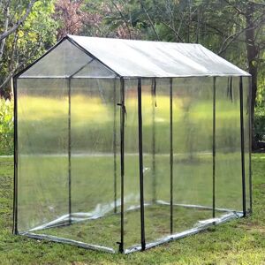 Aucun Tente transparente pour plantes, mini serre, jardin, pépinière, kit de maison verte portable, couverture de plantes, extérieur, arrière-cour, fleurs