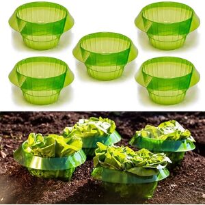 Aucun Anneaux de protection pour plantes et escargots, jardinière verte végétale, pot de fleur,