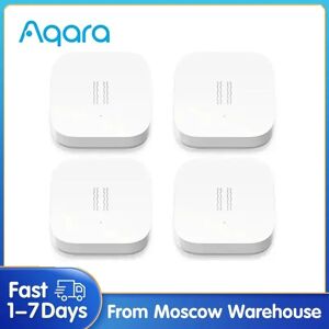 Aqara capteur de vibrations Zigbee capteur de choc détection alarme moniteur intégré gyroscope pour la sécurité à la maison pour MI Home Homek APP