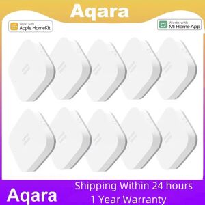 Aqara capteur de vibrations intelligent Zigbee capteur de mouvement intelligent détection alarme moniteur gyroscope intégré pour la sécurité de la maison Mi Home App