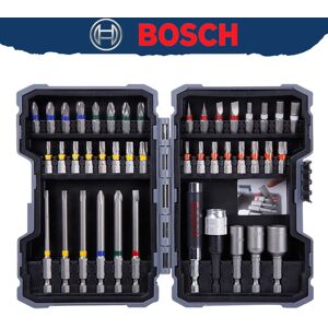 Bosch 2607017702 Jeu d'embouts de tournevis électrique, 43 pièces, HSS, haute dureté, embouts