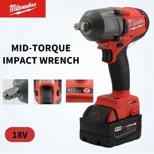Milwaukee 1300N. m Clé à Chocs Haute Vitesse Clé Dynamométrique Moyenne Batterie 18v Outils