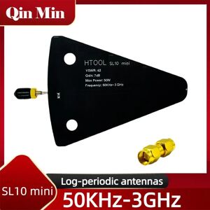 Aucun SL10Mini antenne périodique Log 50KHz-3GHz antenne directionnelle omnidirectionnelle à Gain élevé antenne UWB à micro-ondes RF