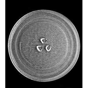 Aucun Pièces de four à micro-ondes de type Y, four à micro-ondes, verre coloré, raccords de plaque de verre, diamètre 24.5cm