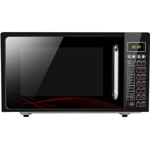 HAOYUNMA Four à micro-ondes à chauffage plat 20L, four à micro-ondes tout-en-un entièrement automatique pour la vapeur et la cuisson