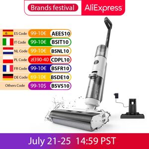 Jonr ED12 aspirateur sans fil 9000Pa aspirateur sans fil vadrouille autonettoyant professionnel pour appareils ménagers intelligents