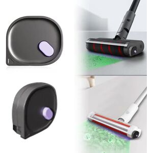 Aucun Affichage de la poussière pour aspirateur, lumière verte LED, lumière Laser Rechargeable avec lumière UV, nettoyage de la poussière des poils d'animaux pour Dyson/Xiaomi
