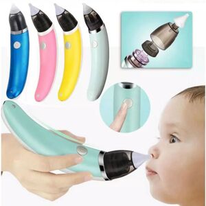 Aspirateur Électrique existent Anti-reflux pour Nouveau-né, Nettoyeur Nasal, Poignées Rechargeables,