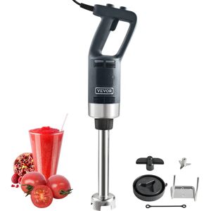 VEVOR Mixeur Plongeant 500 W Mélangeur à Main Immersion Commercial Robuste 660 mm Vitesse Variable Lame en Acier Inoxydable 304 Mixeur Portable Polyvalent pour Soupe Smoothie Purée Aliments pour Bébés