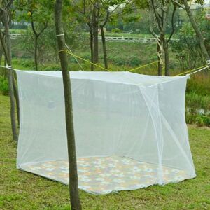 Aucun Grande Moustiquaire de Camping Blanche, Portable, pour Voyage, Tente Verte d'Insectes, Nik, Chambre