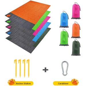 Aucun Tapis de Camping imperméable, couverture de plage, matelas léger et Portable pour l'extérieur, couverture de pique-nique, tapis de sol pour tourisme, tente pliante