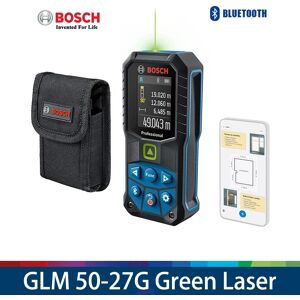 Bosch Télémètre laser professionnel à lumière verte 50M ergonomique avec Bluetooth GLM50-27CG/50-23G