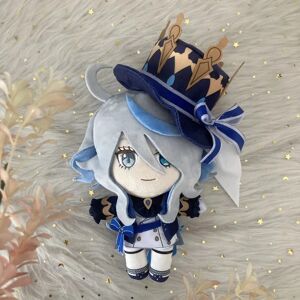Aucun Poupée en peluche de jeu animé Genshin Impact Focalors, jouet Furina, oreiller en peluche doux et mignon, cadeaux de noël pour enfants et adultes, 20cm