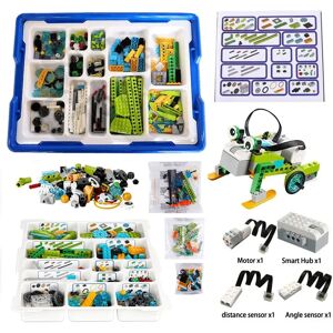 YNYNOO WeDo – ensemble de Construction robotique technique 2024, blocs de Construction compatibles avec 45300 STEAM, jouets éducatifs de bricolage, nouveauté 2.0