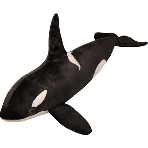 cxf Peluche Orcinus Orca baleine noire réaliste 50/130cm, poupée poisson Orcinus Orca, requin, oreiller de sommeil doux, cadeau d'anniversaire pour enfant