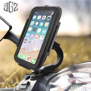 JGZ Support de téléphone étanche pour moto, rétroviseur, étui de montage pour Piaggio Medley Liberty MP3