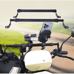 Aucun Tige d'installation étendue en matériau ABS pour moto, Scooter, ATV, support de téléphone, projecteur, barre d'équilibre, barre transversale