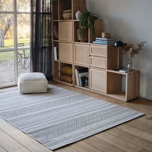 Tapis intérieur et extérieur à motifs - marron 160x230cmLUCIE