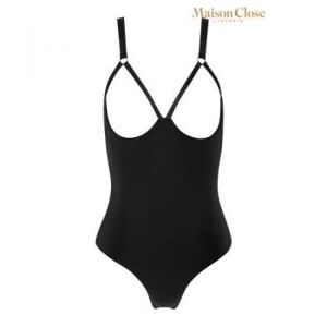 Maison Close Body Culotte Seins Nus Tapage Nocturne Noir - Taille : L - 40