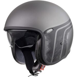 Premier Vintage BTR 17 BM Casque jet Gris taille : XL