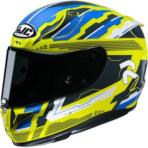 HJC RPHA 11 Stobon casque Bleu Jaune taille : S