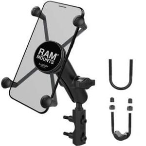 RAM MOUNTS RAM monte X-Grip® Motorcycle Mount avec support universel pour grands smartphones taille :
