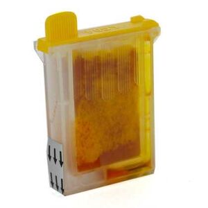 Compatible Brother mfc 9200C, Cartouche d'encre Brother LC04 - Jaune