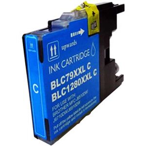 Compatible Brother mfc J6910DW, Cartouche d'encre Brother LC1280XL - Cyan