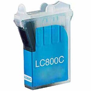 Compatible Brother mfc 3320CN, Cartouche d'encre Brother LC800 - Cyan