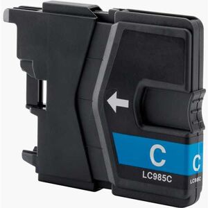 Compatible Brother mfc J265W, Cartouche d'encre Brother LC985 - Cyan