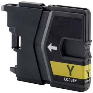 Compatible Brother dcp J125, Cartouche d'encre Brother LC985 - Jaune