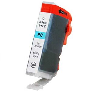 Compatible Canon PIXMA i900D, Cartouche d'encre pour 4709A002AA - Photo cyan