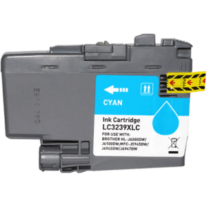 Compatible Brother mfc J5945DW, Cartouche d'encre Brother LC3239XL - Cyan