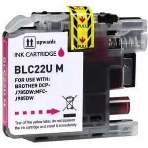 Compatible Brother dcp J785DW, Cartouche d'encre Brother LC22U - Magenta