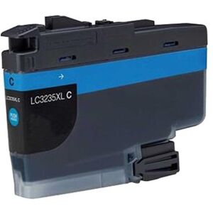 Compatible Brother dcp J1100DW, Cartouche d'encre Brother LC3235XL - Cyan