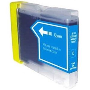 Compatible Brother dcp 525CJ, Cartouche d'encre Brother LC-1000C - Cyan