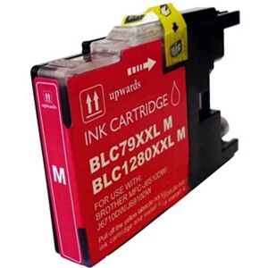 Compatible Brother mfc J6510DW, Cartouche d'encre Brother LC-1280XLM - Magenta