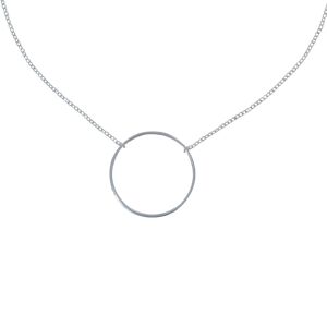 LES POULETTES BIJOUX Collier Argent Cercle