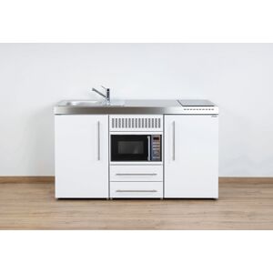 Stengel Mini-Cuisine avec Micro-Ondes et Vitrocéramique MPM150 Blanche