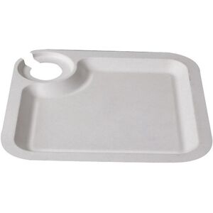 Assiette Cocktail jetable en pulpe Ø210mm (x300) Firplast