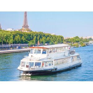 2h d'excursion sur la Seine avec dîner, pour 2 personnes Coffret cadeau Smartbox