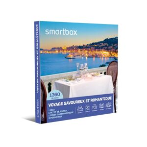 Voyage savoureux et romantique Coffret cadeau Smartbox