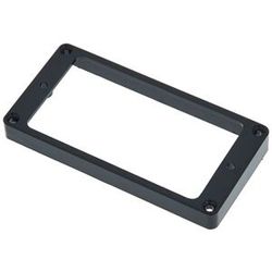 Harley Benton Hu Frame Flat Top Black Bridge Noir