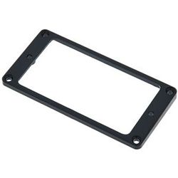 Harley Benton Hu Frame Flat Top Black Neck Noir