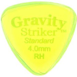Gravity Guitar Picks Striker RH Speed Bevels 4,0mm Vert fluorescent