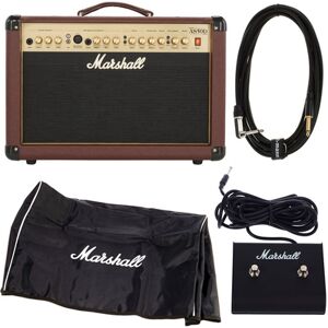 Marshall AS50D Bundle Revêtement marron avec grille noire